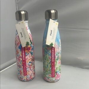 NWT Lilly pulitzer + Starbucks water bottle